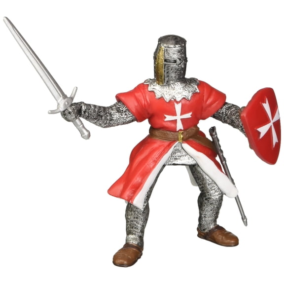 Papo Knight of Malta Figure, Multicolor