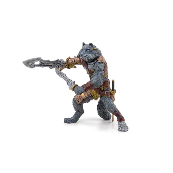 Papo Mutant Wolf Hand Painted Figurine - Heirloom Quality Collectible No. 36029