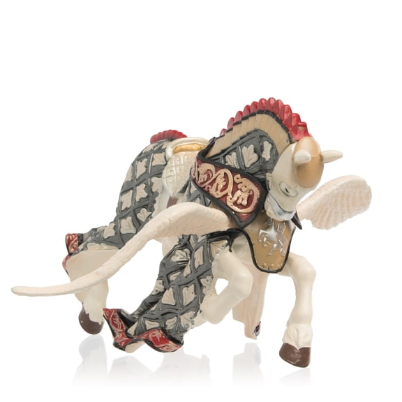 Papo Pegasus Fantasy Fiction Play Toy Action Figures, Winged Horse Warrior Toys Collectible Figurine