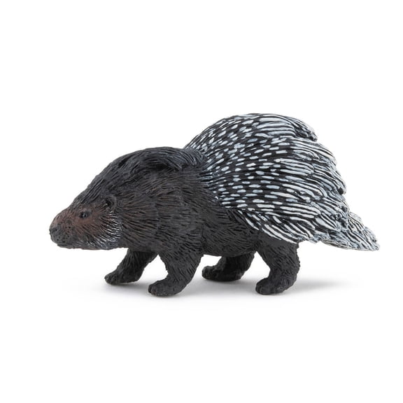 Papo Porcupine Hand Painted Figurine - Heirloom Quality Collectible (50318)