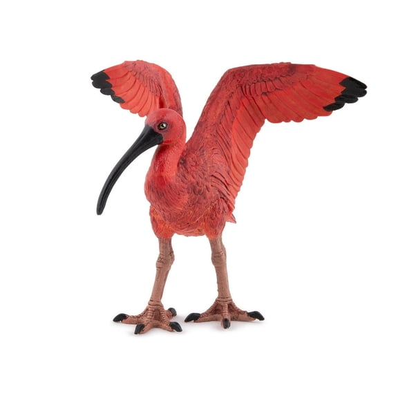 Papo Scarlet Ibis Hand Painted Figurine - Heirloom Quality Collectible (50314)