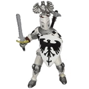 Papo White Crested Knight Figure, Multicolor