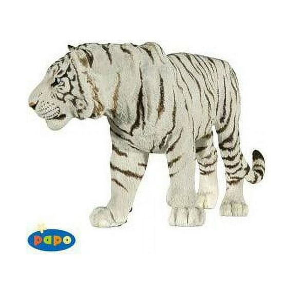 Papo White Tiger Figure, Multicolor, one Size