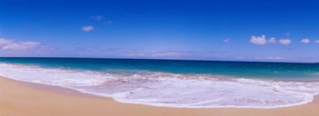 Papohaku Beach Hawaii Canvas Art - Panoramic Images (33 x 12)