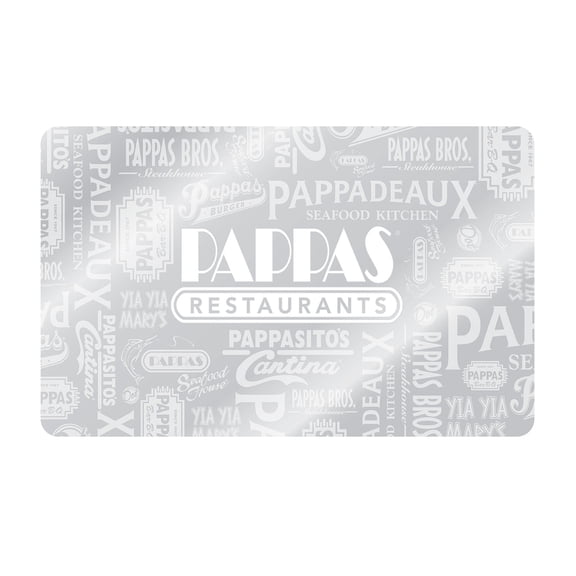 Pappas $50 eGift Card [Email Delivery]