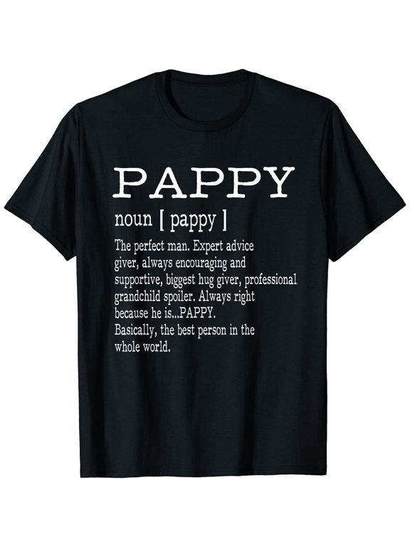 Pappy Definition Grandpa Father's Day Gifts - Men T-Shirt