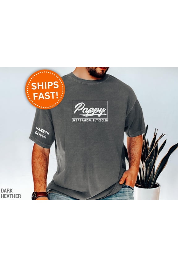 Pappy Like a Grandpa But Cooler for Cool Father's Day New T-Shirt