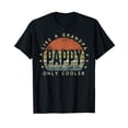 thumbnail image 1 of Pappy Like a Grandpa Only Cooler Pappy Gifts Vintage Style T-Shirt, 1 of 3