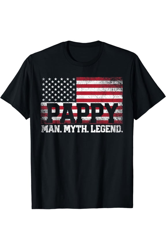 Pappy The Man The Myth The Legend Father's Day Gift Grandpa T-Shirt
