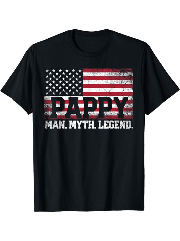 Pappy The Man The Myth The Legend Father's Day Gift Grandpa T-Shirt