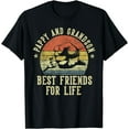 thumbnail image 1 of Pappy and Grandson Best Friends for Life Funny Pappy T-Shirt, 1 of 3
