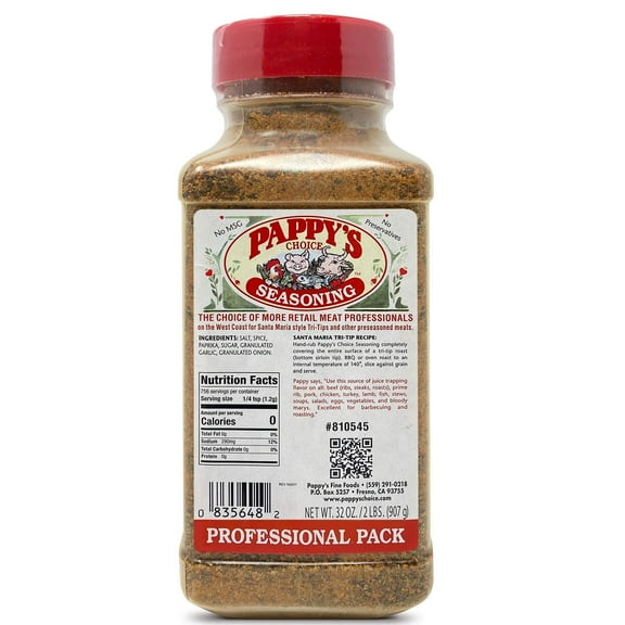 Pappy's Fine Foods Choice Original Seasonings, 32 Oz