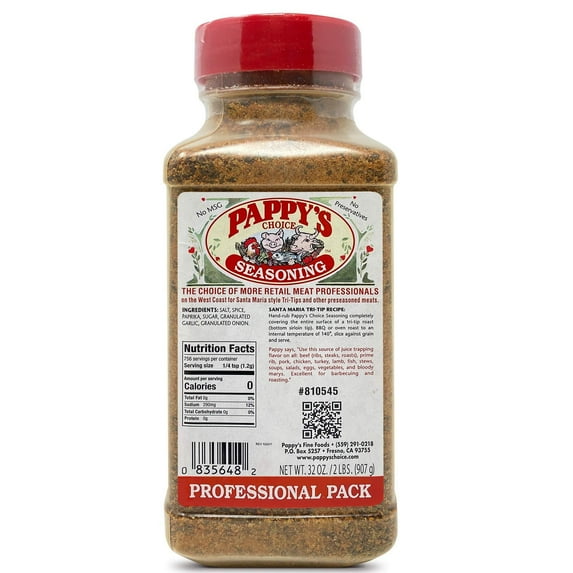 Pappy's Fine Foods Choice Original Seasonings, 32 Oz