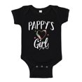 thumbnail image 1 of Pappy's Girl Baby Bodysuit One Piece 12 mo Black, 1 of 3