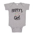 thumbnail image 1 of Pappy's Girl Baby Bodysuit One Piece NB Athletic Heather, 1 of 3