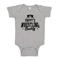 thumbnail image 1 of Pappy's Wrestling Buddy Baby Bodysuit One Piece NB Athletic Heather, 1 of 3