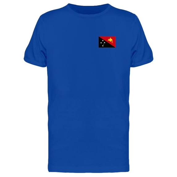 Papua New Guinea Flag Tee Men's -Image by Shutterstock
