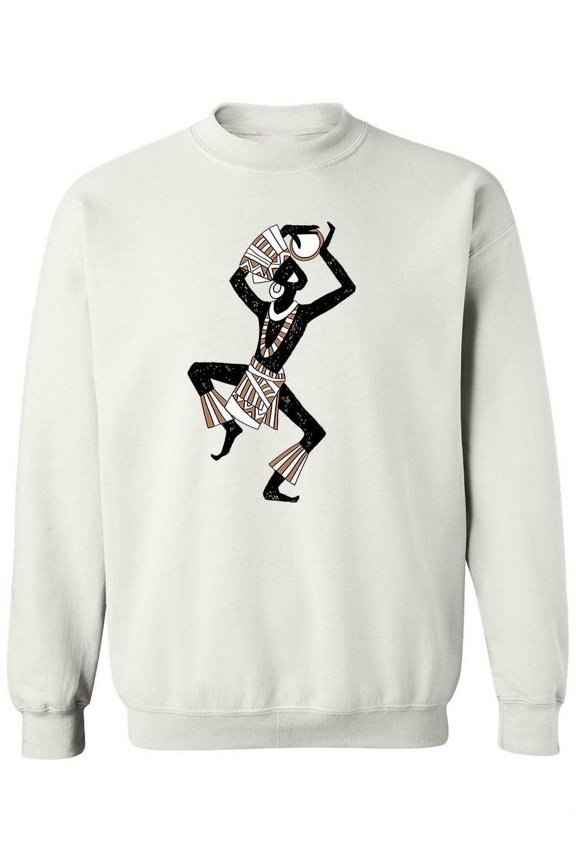 Papuan Man Smiling Sweatshirt Women -Image by Shutterstock, Female 4X-Large