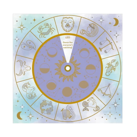 Papyrus Astrology Spinner Birthday Card