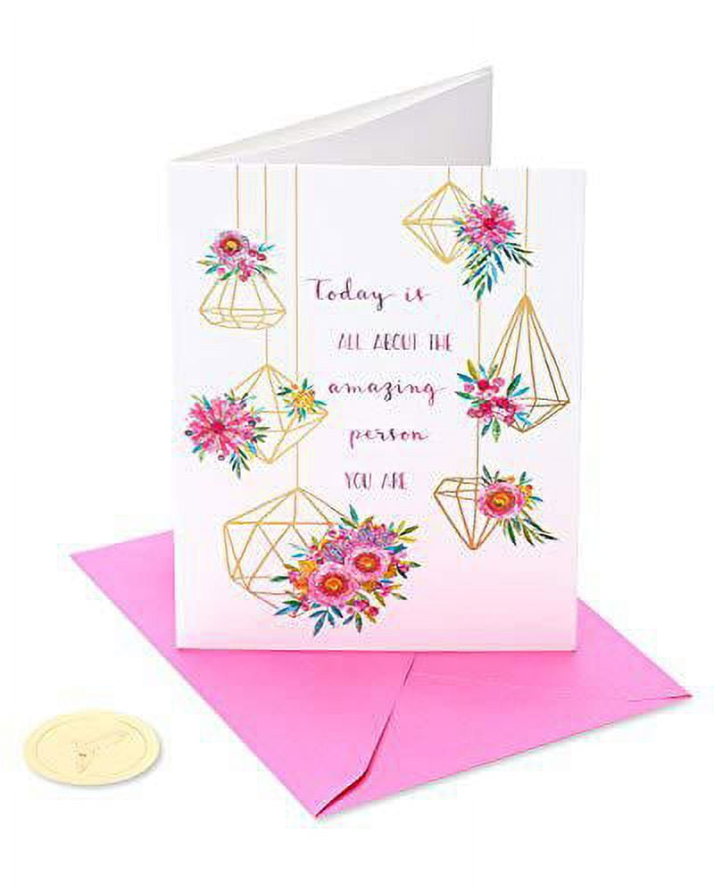 Papyrus Birthday Card (Happy Birthday Terrarium) - Walmart.com