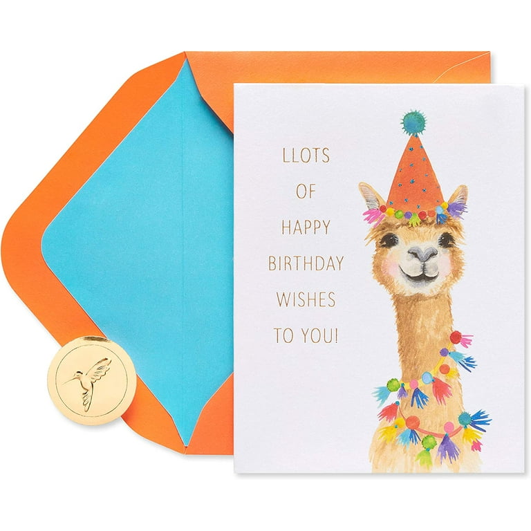 A Llama Fun, Llama Birthday Greeting Card for Kids A Llama Fun, Llama Birthday Greeting Card for Kids