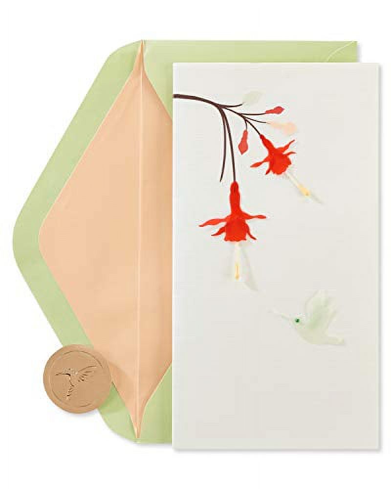 Papyrus Blank Card (Hummingbird)