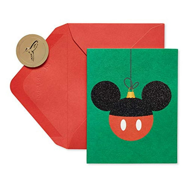 Papyrus Disney Christmas Cards Boxed With Envelopes, Happiest And