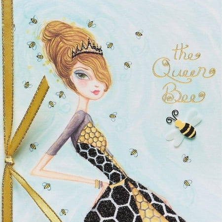 Papyrus Greeting Card, 5" x 7", Queen Bee Mother's Day with Ribbon