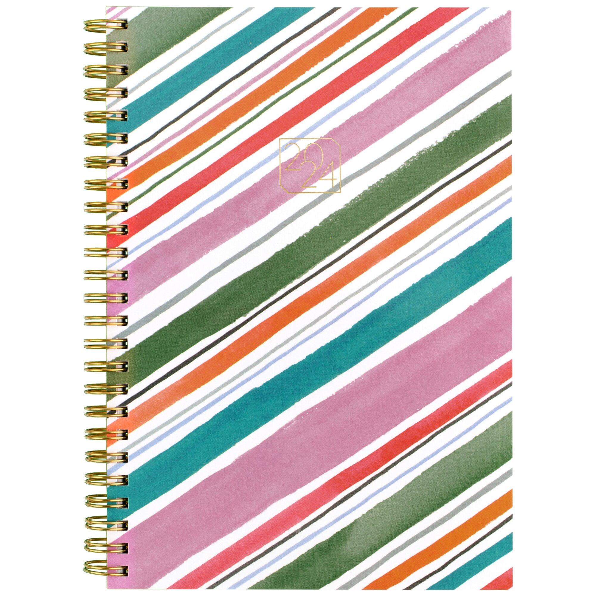 Papyrus for Cambridge 2024 Weekly Monthly Planner Stripe Small 5 12 x 8