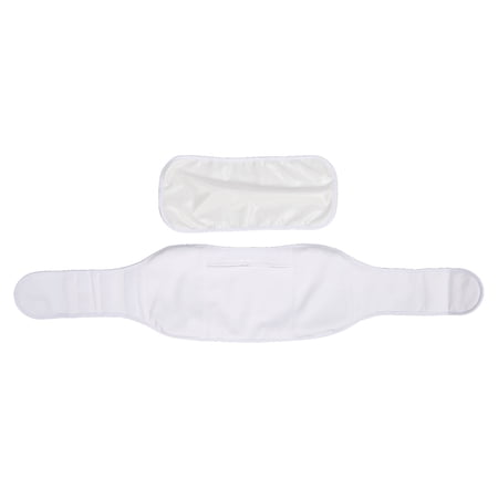 Paquete De Aceite De Ricino Para El Hígado, Kit De Envoltura De Aceite De Ricino Blanco Paquete De Aceite De Ricino Para El Alivio Del Dolor Reutilizable Suave Para La Tiroides De Desintoxicación Del