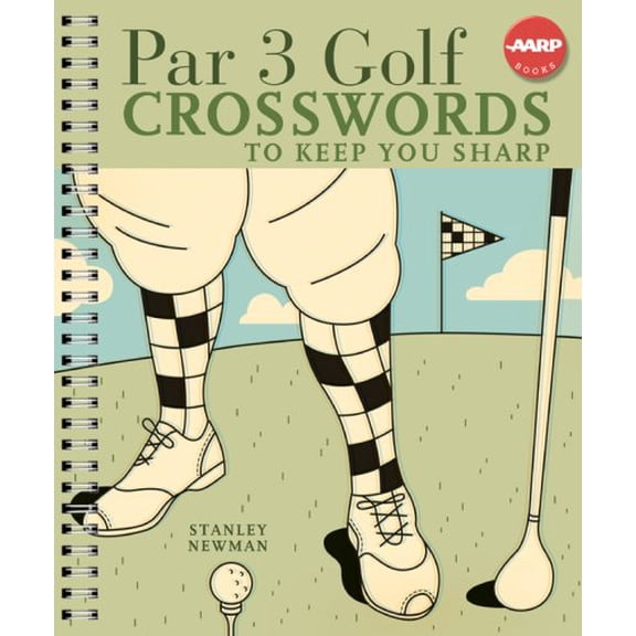 Pre-Owned Par 3 Golf Crosswords to Keep You Sharp (AARP) Paperback