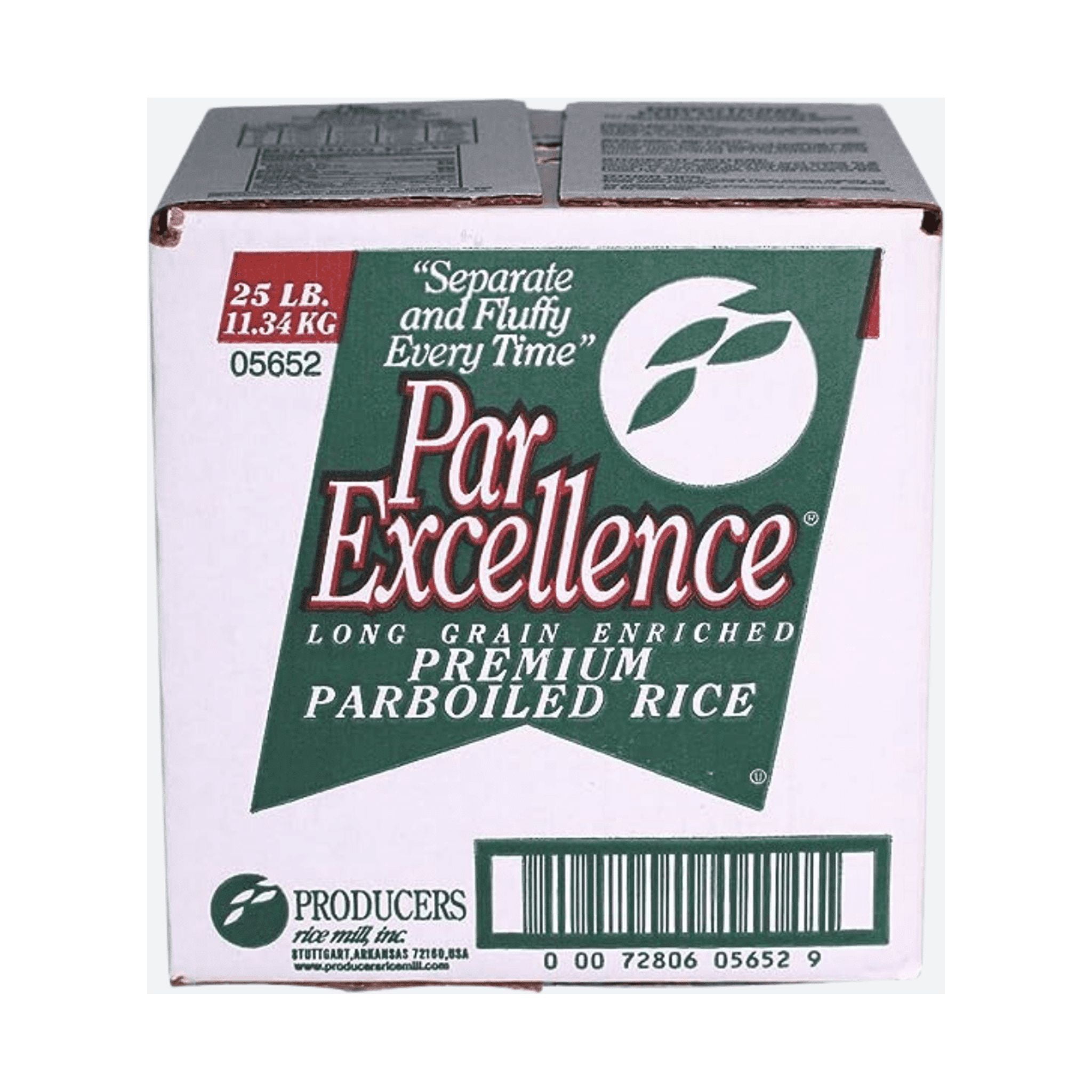 Par Excellence Long Grain Parboiled Rice 25lbs Superior Quality for