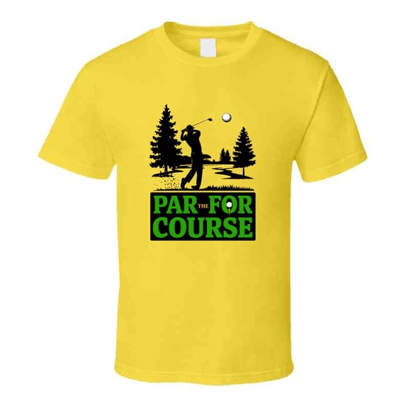 Par For The Course Golfer Swing T-shirt – Bold Tee For Golf Lovers & Swing Enthusiasts T Shirt