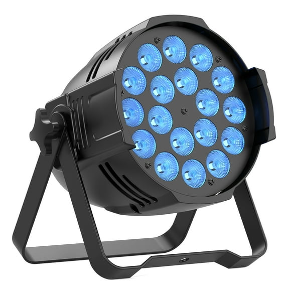 Par Lights 4 in 1 LEDs Stage Light DMX 512 Vocie Control RGBW Infinite Color Mixing and Rainbow Effect for Wedding Dj Show Party