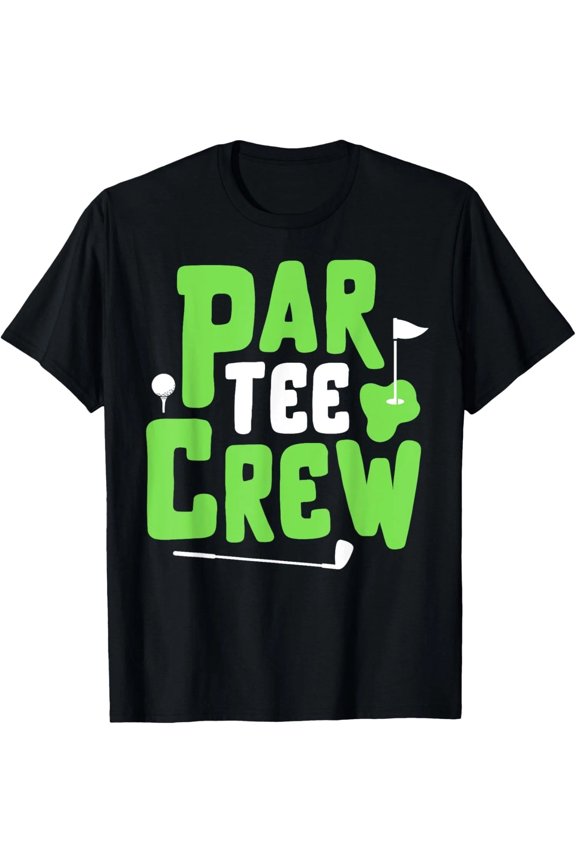 Par Tee Crew Funny Golfing Putter Player Graphic Unisex T-Shirt