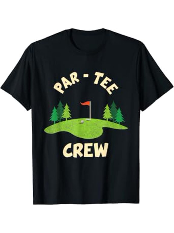 Par Tee Crew Golf Birthday Party Birdie Golfer T-Shirt