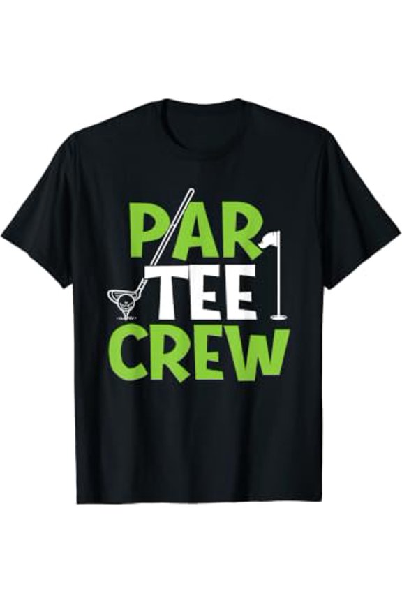 Par Tee Crew - Putter Golfer Golf Lover Golfing T-Shirt