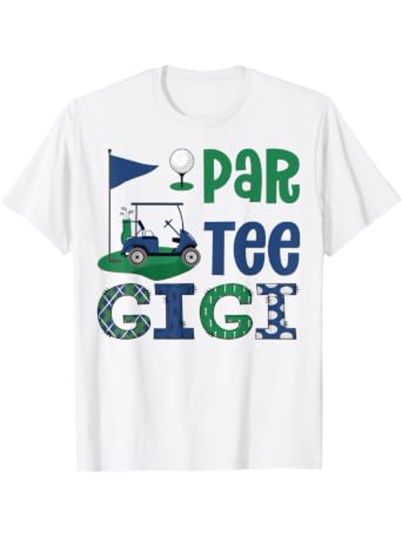 Par-Tee Gigi Golf Lover Birthday Party Family Matching T-Shirt All Size S-5XL