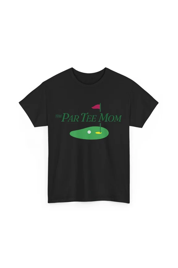Par Tee Mom Funny Golf Masters Mom Golfer Cute Retro Style Unisex T-Shirt, up to size 5XL