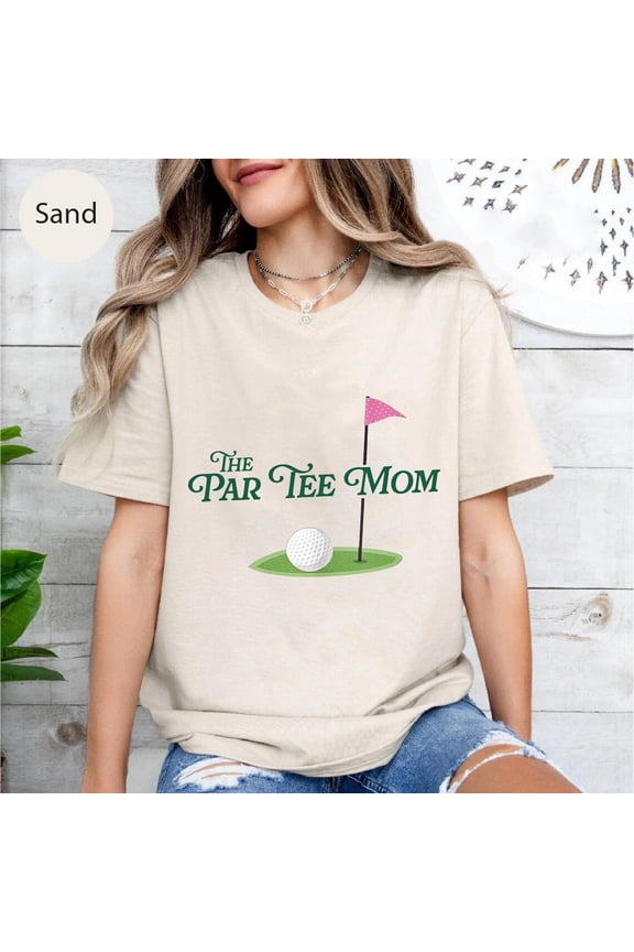 Par Tee Mom Shirt: Golf Graphic Heather Grey Tee TSHIRT All Size S-5XL