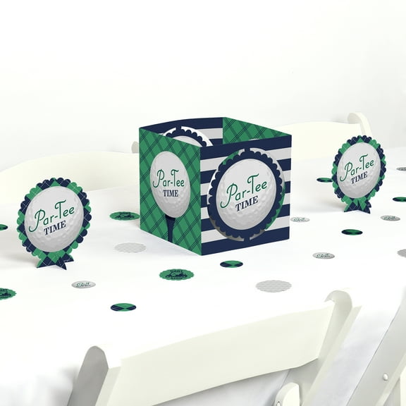 Par-Tee Time - Golf - Birthday or Retirement Party Centerpiece & Table Decoration Kit
