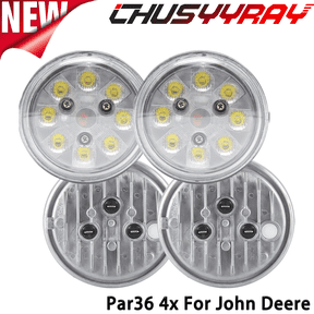Par36 24W LED Work Light LED Hi/Low Beam Lamp Tractor RE25126 Compatible with Deere