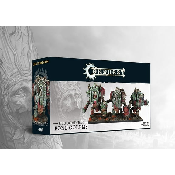 Conquest: The Last Argument of Kings Old Dominion Bone Golems Miniature Game Set