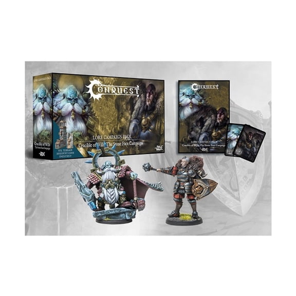 Para Bellum Wargames Lore Campaign Pack - Crucible of Wills - The Stone Face Campaign New