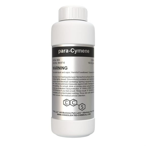 Para-Cymene | Aromatic Hydrocarbon for Fragrance & Flavor - 100mL (3.3 Fl Oz)
