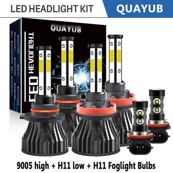 Para For Honda Pilot 2006 2007 2009 2010-2018 Faros LED +Kit de luces antiniebla