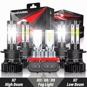 Para For Hyundai Sonata 2011-2013 2014 LED faro + bombillas de luz antiniebla