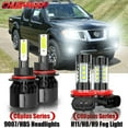 thumbnail image 1 of Para For Nissan Frontier 2005-2018 Faros LED Hi / Low + Kit de luces antiniebla, 1 of 14