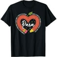 thumbnail image 1 of Para Heart SPED Teacher Paraprofessional Paraeducator Gifts T-Shirt, 1 of 3
