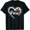 thumbnail image 1 of Para Heart Teacher Paraprofessional Paraeducator T-Shirt, 1 of 4